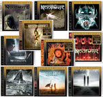 10-CD NEVERMORE MEGA-BUNDLE - GOLD DISCS w COLLECTOR CARDS Nevermore (7) + Jeff Loomis (2) (shredder) Warrel Dane (vox)