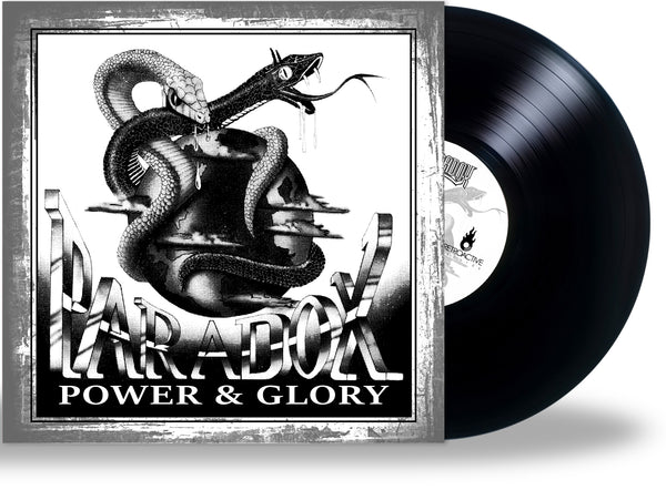 PARADOX - POWER & GLORY (*NEW-180 Gram BLACK VINYL, 2020, Retroactive) For fans of Stryper/Sacred Warrior/Recon