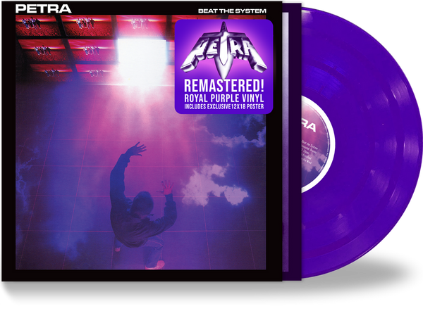 PETRA - BEAT THE SYSTEM (*New-Vinyl) ROYAL PURPLE w/POSTER, GIRDER RECORDS, LIMITED RUN