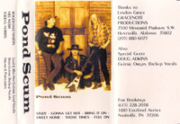 POND SCUM 6 song DEMO TAPE XIAN BLUES ROCK METAL w Vengeance / Die Happy member