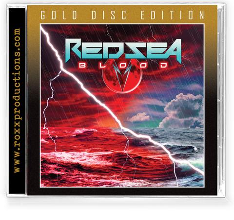 RED SEA - BLOOD (GOLD DISC EDITION) (*NEW-CD, 2021, Roxx) Ex-Badlands elite Christian Metal