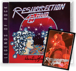 RESURRECTION BAND - AWAITING YOUR REPLY (CD) 2022 GIRDER RECORDS (Legends of Rock) Remastered, w/ Collectors Trading Card