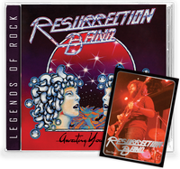 RESURRECTION BAND - AWAITING YOUR REPLY (CD) 2022 GIRDER RECORDS (Legends of Rock) Remastered, w/ Collectors Trading Card