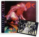 REZ BAND - BETWEEN HEAVEN AND HELL (CD) 2022 Legends of Rock, Remastered, w/ Collectors Trading Card