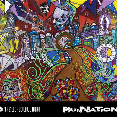 The World Will Burn - RuiNation (*NEW-CD, 2017, Retroactive) Dale Thompson Bride vocalist