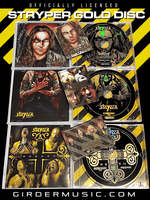 STRYPER - REBORN GOLD DISC (CD) 2022 GIRDER RECORDS (Legends of Rock) Remastered, w/ Collectors Trading Card