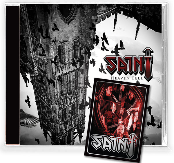 SAINT - HEAVEN FELL (*NEW-CD, 2022, Retroactive Records) Epic Heavy Melodic Metal!
