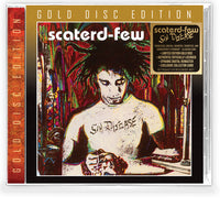 SCATERD FEW - SIN DISEASE + Ltd Collector Card (*NEW-GOLD DISC CD, 2023, Retroactive Records) Remastered Revolutionary Rock/Metal!