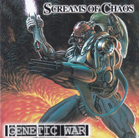 SCREAMS OF CHAOS - GENETIC WARFARE (*NEW-CD, 2003, Retroactive Records) Death/Black Metal