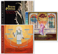 3-CD BUNDLE - RAINBOW PROMISE (heavy psych) + STEVE POWELL - PARTY'S OVER (psych) + RESURRECTION BAND - RAINBOW'S END