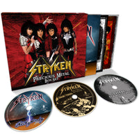 STRYKEN - PRECIOUS METAL BOX SET (*NEW 3-CD Box Set + 3 Collector Cards, 2022, Retroactive) Limited to just 300 Box Sets!