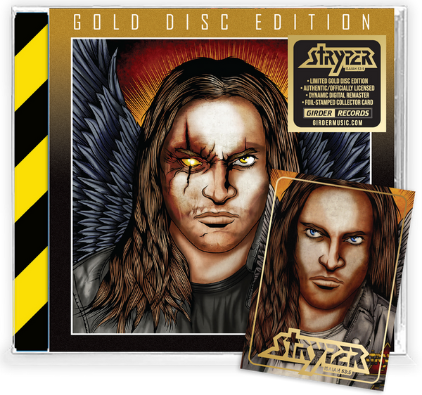 STRYPER - THE COVERING GOLD DISC (CD) 2022 GIRDER RECORDS (Legends of Rock) Remastered, w/ Collectors Trading Card