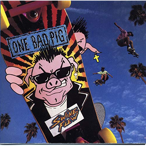 ONE BAD PIG - SWINE FLEW (*NEW-CD, 1990, Myrrh) Petra - Judas Kiss cover!