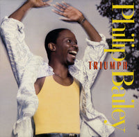 Philip Bailey ‎– Triumph (*Pre-Owned Vinyl, 1986, Myrrh) Soul/Funk from Earth, Wind & Fire vocalist! Classic CCM