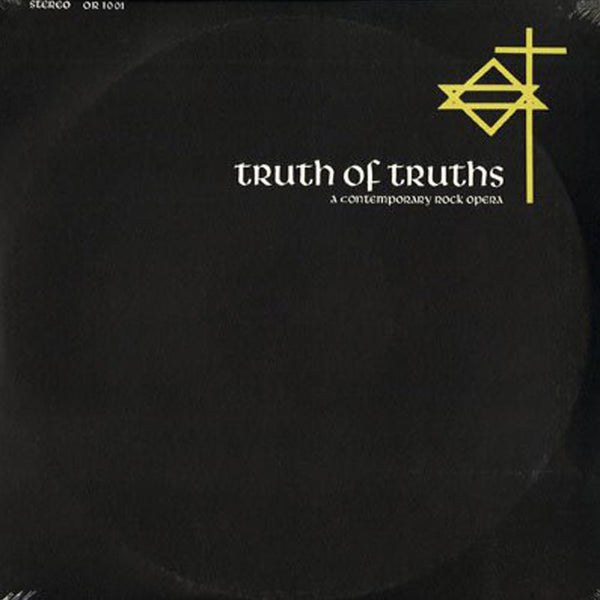 TRUTH OF TRUTHS: A CONTEMPORARY ROCK OPERA (*NEW-2-CD Set, 2018, Oak Records)