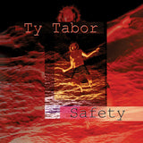 TY TABOR - SAFETY (*NEW-ZIRCON RED VINYL, 2022, Brutal Planet) King's X guitarist