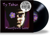 TY TABOR - MOONFLOWER LANE (*NEW-BLACK & RANDOM COLOR VINYL, 2021, Brutal Planet Records) King's X Guitarist!