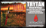 TRYTAN - BLOOD OF KINGS + Trading Card (*NEW-CD, 2021, Retroactive Records) Eric Gillette/Neal Morse Band + John Elefante/Kansas + Jim LaVerde/Barren Cross