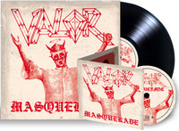 VALOR - MASQUERADE (*NEW-CD + Black Vinyl BUNDLE, 2022, Retroactive Records) Very rare speed metal!