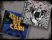 2 album/3 CD BUNDLE KILLED BY CAIN CD & WHITERAY - THE COLLECTED WORKS 2-CD Set