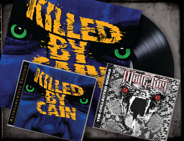 BUNDLE CD & VINYL KILLED BY CAIN & WHITERAY - THE COLLECTED WORKS CD