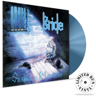BRIDE - SILENCE IS MADNESS + 1 bonus track (Limited Run Vinyl) (*NEW, 180 Gram Black Vinyl or Grey/Blue Swirl Vinyl, 2019, Retroactive)