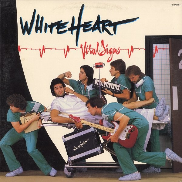 White Heart ‎– Vital Signs (*Pre-Owned Vinyl, 1983, Home Sweet Home)