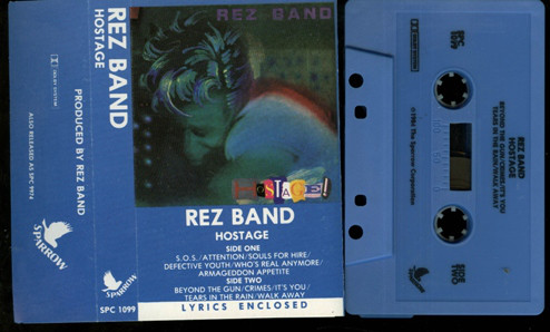 Rez Band – Hostage (*Pre-Owned TAPE, 1984, Sparrow) RARE find!