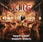 Krig - Target Human: Mission Destroy (CD, 2009) Brutal Christian Death Metal!