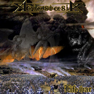 ADIASTASIA - LIFE WAR (*NEW-CD, 2006, Bombworks) Original Mix/Jewel Case Release Helloween-ish prog power metal