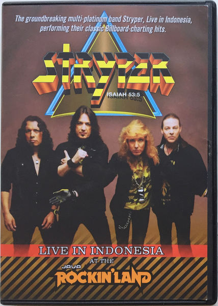 Stryper ‎– Live In Indonesia At The Java Rockin' Land (*NEW-DVD, 2012)