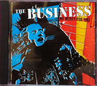 The Business ‎– No Mercy For You (Pre-owned CD, 2000, Burning Hearts) Oi! Punk!