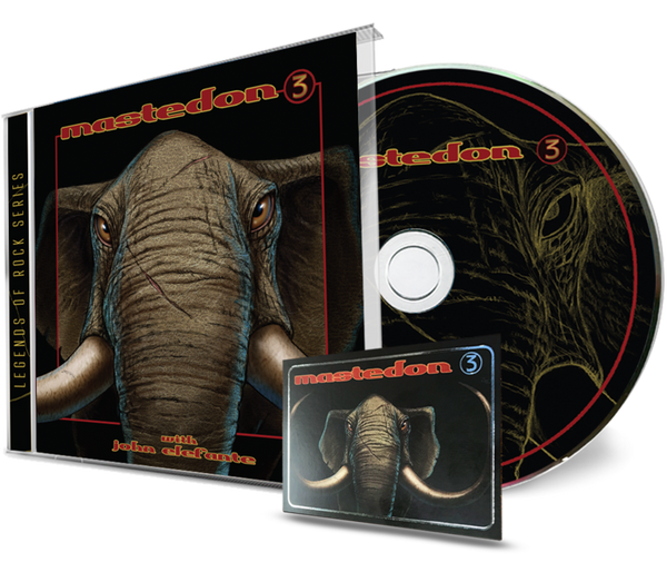 MASTEDON - 3 + Trading Card (*NEW-CD, 2020, Girder Records) John Elefante & Kerry Livgren of Kansas