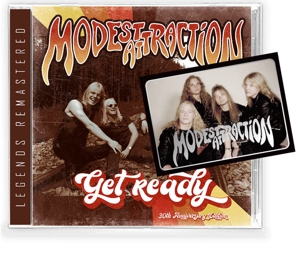 MODEST ATTRACTION - GET READY (*NEW-CD, 2021, Retroactive) Pre-Narnia Swedish band!
