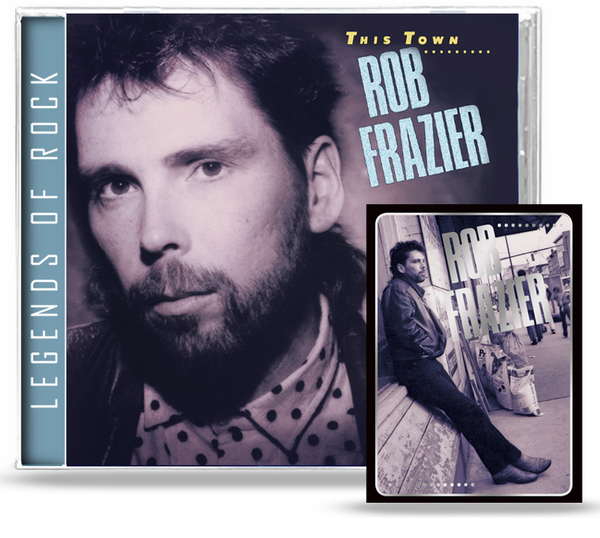 ROB FRAZIER - THIS TOWN (*NEW-CD, 2021, Girder) AOR, Petra, Rick Cua, Kansas, Steve Camp