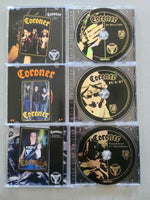CORONER- PUNISHMENT FOR DECADENCE + Collector Card (*NEW-GOLD MAX CD, 2022, Brutal Planet) elite Swiss Thrash Metal