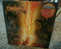 DETRITUS - PERPETUAL DEFIANCE (*NEW-FIRE SPLATTER VINYL, 2020, Retroactive) Classic Metallica-styled Thrash to perfection